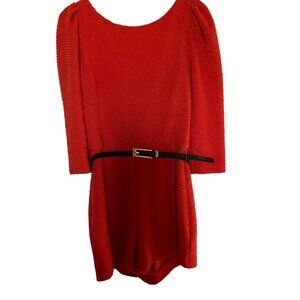 ARC & CO. SIZE-S ORANGE ROMPER GENTLY USED